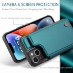 CaseMe C22 Card Slots Holder RFID Anti-theft Phone Case, For iPhone 14 Plus, For iPhone 14, For iPhone 14 Pro, For iPhone 14 Pro Max - Image 3
