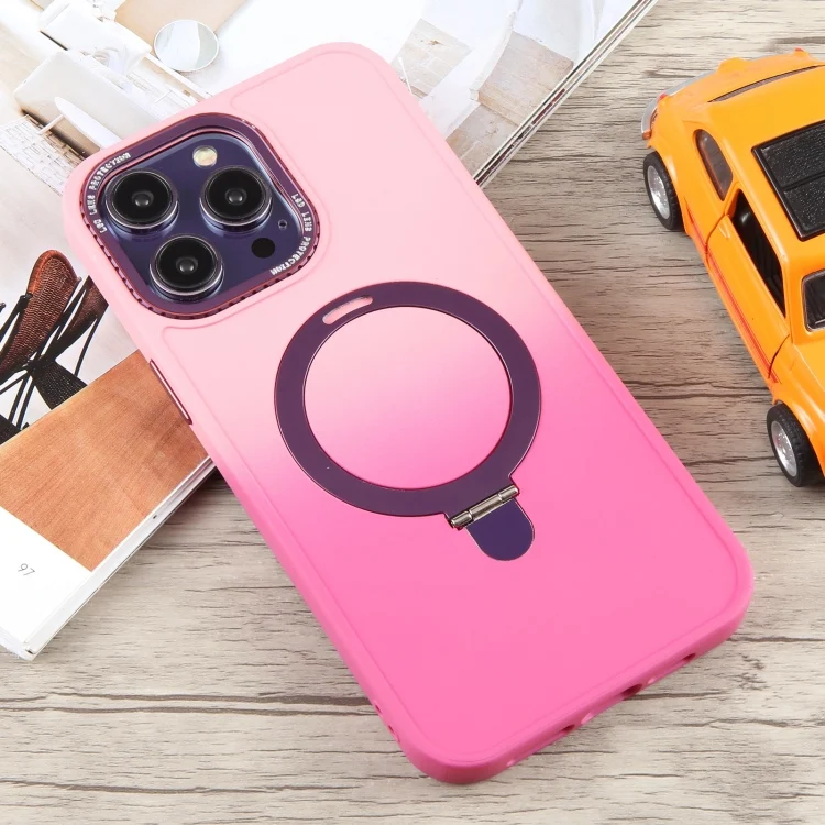 EDA005513601A_1.webp Gradient MagSafe Holder Liquid TPU Hybrid PC Phone Case, For iPhone 15 Pro Max, For iPhone 15 Pro, For iPhone 15 Plus, For iPhone 15 - Image 2