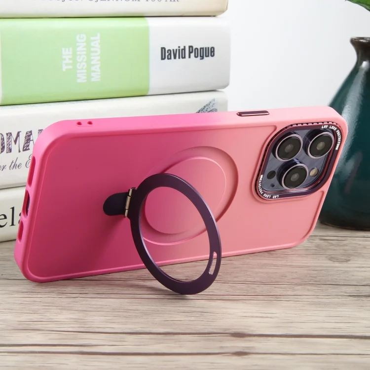EDA005513601A_3.webp Gradient MagSafe Holder Liquid TPU Hybrid PC Phone Case, For iPhone 15 Pro Max, For iPhone 15 Pro, For iPhone 15 Plus, For iPhone 15 - Image 4