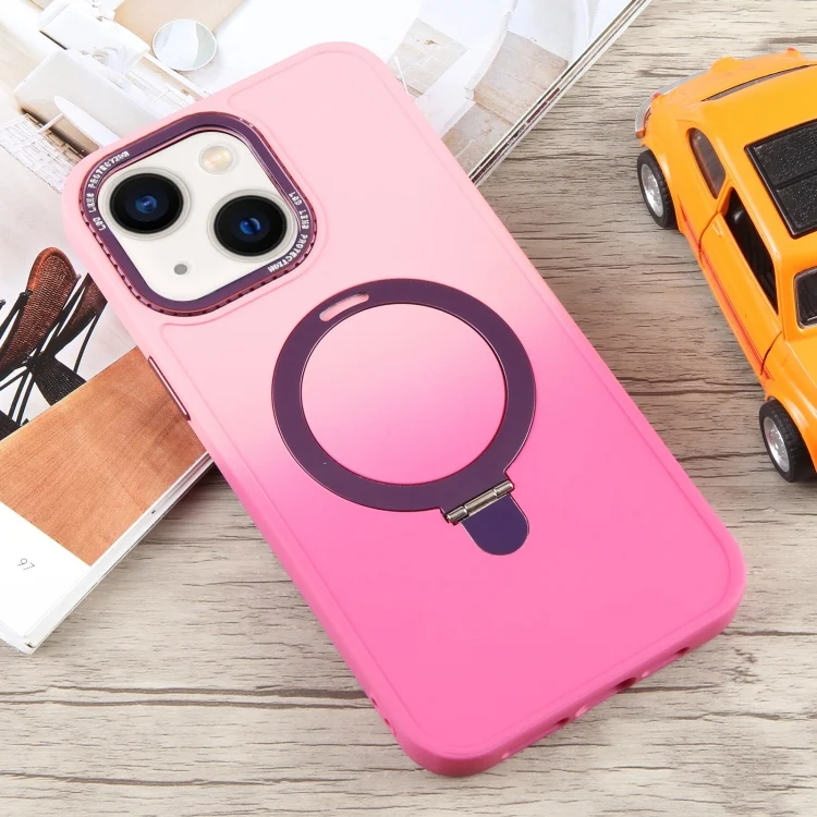 EDA005513605A_1.webp Gradient MagSafe Holder Liquid TPU Hybrid PC Phone Case, For iPhone 14 Plus, For iPhone 14, For iPhone 14 Pro, For iPhone 14 Pro Max - Image 2