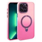 Gradient MagSafe Holder Liquid TPU Hybrid PC Phone Case, For iPhone 13 Pro Max, For iPhone 13 Pro, For iPhone 13, For iPhone 12