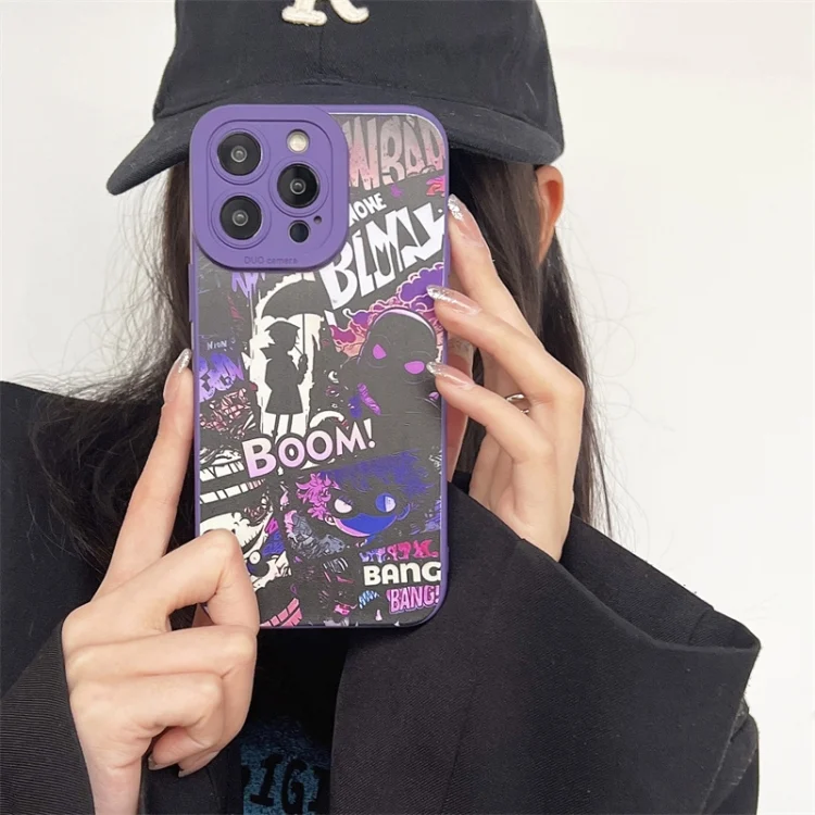 EDA0055138_B2.webp Liquid Angel Eyes Bumbershoot TPU Phone Case, For iPhone 15 Pro Max, For iPhone 15 Pro, For iPhone 15 Plus, For iPhone 15, For iPhone 14 Plus, For iPhone 14 - Image 3