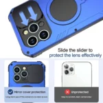Camera Shield MagSafe Holder Life Waterproof Phone Case, For iPhone 15 Pro Max, For iPhone 15 Pro, For iPhone 15 - Image 9