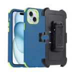 3 in 1 PC + TPU Sliding Sleeve Phone Case, For iPhone 15, For iPhone 14 Plus, For iPhone 14