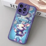 Liquid Angel Eyes Hip Hop Rabbit TPU Phone Case, For iPhone 14 Pro, For iPhone 14 Pro Max, For iPhone 13 Pro Max, For iPhone 13 Pro, For iPhone 13