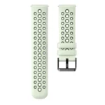 Two Color Round Hole Silicone Watch Band - Image 6