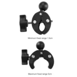 Motorcycle Dual-heads Crabs Clamps Handlebar Fixed Mount - Image 5