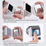 Underwater Waterproof Housing Case with Touch Back Cover - Image 7