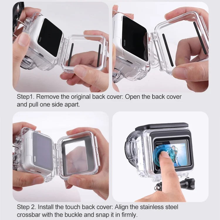 EDA005538901_6.webp Underwater Waterproof Housing Case with Touch Back Cover - Image 7