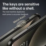 SULADA Metal Frame + Nano Glass + TPU Phone Case, For iPhone 15 Pro Max, For iPhone 15 Pro, For iPhone 15 Plus, For iPhone 15 - Image 6