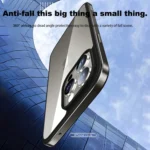 SULADA Metal Frame + Nano Glass + TPU Phone Case, For iPhone 15 Pro Max, For iPhone 15 Pro, For iPhone 15 Plus, For iPhone 15 - Image 7