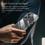 SULADA PC + Aluminum Alloy Lens Holder Phone Case, For iPhone 15 Pro Max, For iPhone 15 Pro, For iPhone 15 Plus, For iPhone 15 - Image 4