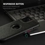 Leather Texture Stitching Phone Case, For iPhone 15 Pro Max, For iPhone 15 Pro, For iPhone 15 Plus, For iPhone 15 - Image 3