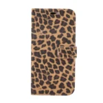 Leopard Pattern Horizontal Flip Leather Phone Case, For iPhone 15 Pro Max, For iPhone 15 Pro, For iPhone 15 Plus, For iPhone 15 - Image 2