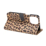 Leopard Pattern Horizontal Flip Leather Phone Case, For iPhone 15 Pro Max, For iPhone 15 Pro, For iPhone 15 Plus, For iPhone 15 - Image 6