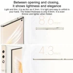 Honor V Purse 5G, Side Fingerprint, 7.71 inch + 6.45 inch MagicOS 7.2 Qualcomm Snapdragon 778G Octa Core, Network: 5G, OTG, NFC, Not Support Google Play - Image 3