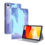 Watercolor Pattern Flip Leather Tablet Case, For Xiaomi Redmi Pad SE 11 inch