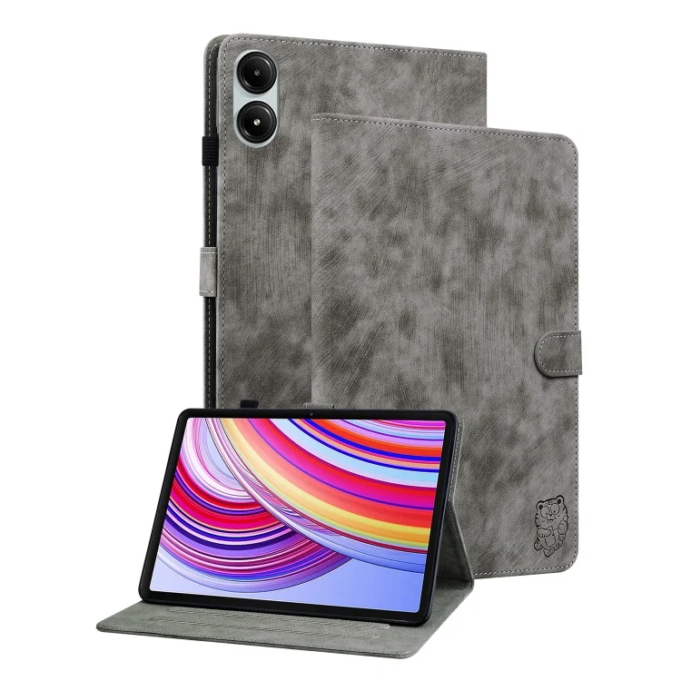 Tiger Pattern Flip Leather Tablet Case, For Xiaomi Redmi Pad Pro 12.1, For Xiaomi Redmi Pad SE 11 inch