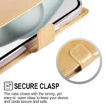 GOOSPERY BLUE MOON Crazy Horse Texture Leather Phone Case, For iPhone 15 Pro Max, For iPhone 15 Pro - Image 4