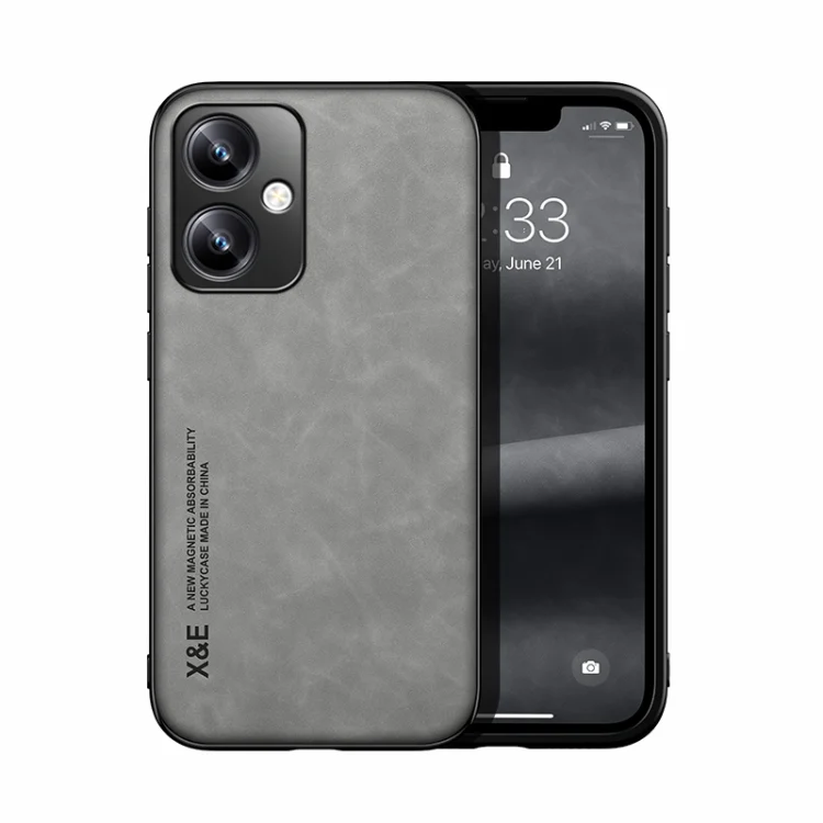 Skin Feel Magnetic Leather Back Phone Case, For vivo Y35 4G / Y35+