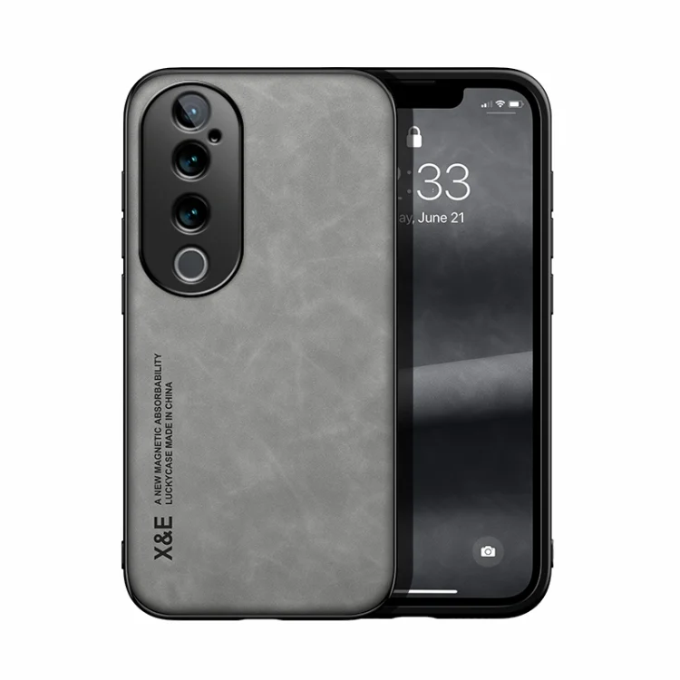 Skin Feel Magnetic Leather Back Phone Case, For vivo S19 Pro, For vivo S19, For vivo Y28 4G, For vivo X100s, For vivo X100 Ultra