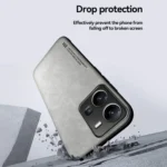 Skin Feel Magnetic Leather Back Phone Case, For vivo iQOO Z9x, For vivo iQOO Z9, For vivo Y100 5G IDN, For vivo iQOO Neo9, For vivo X100 Pro - Image 6