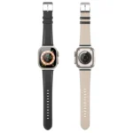 DUX DUCIS YS Series Genuine Leather Watch Band, For Apple Watch 38mm - Image 4