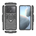 Shockproof PC + TPU Holder Phone Case, For Xiaomi Redmi K70E, For Xiaomi Redmi Note 13R Pro 5G, For Xiaomi 14 Ultra, For Xiaomi 14 Pro, For Xiaomi 14, For Xiaomi Redmi Note 13 - Image 3