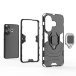 Shockproof PC + TPU Holder Phone Case, For Xiaomi Poco F6, For Xiaomi Redmi Turbo 3, For Xiaomi Redmi A3 4G, For Xiaomi Redmi Note 13 Pro 4G Global, For Xiaomi Redmi Note 13 4G... - Image 5