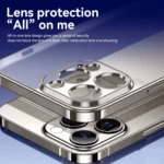 SULADA Electroplating Frosted TPU Phone Case, For iPhone 15 - Image 5