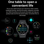 HDT MAX 1.60 inch Black Dial Silicone Band IP68 Waterproof Smart Watch Support Bluetooth Call - Image 16