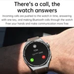 HDT MAX 1.60 inch Silver Dial Silicone Band IP68 Waterproof Smart Watch Support Bluetooth Call - Image 4