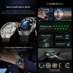 G4 Smart Bracelet 1.53 inch Smart Watch, Support Bluetooth Call / NFC / Heart Rate - Image 2