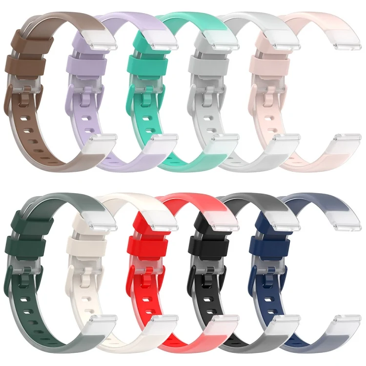 EDA0056576_B2.webp 12mm Universal Two Color Transparent Silicone Watch Band - Image 3