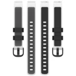 12mm Universal Two Color Transparent Silicone Watch Band - Image 4