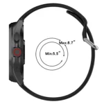 24mm Universal Small Waist Silicone Watch Band - Image 3
