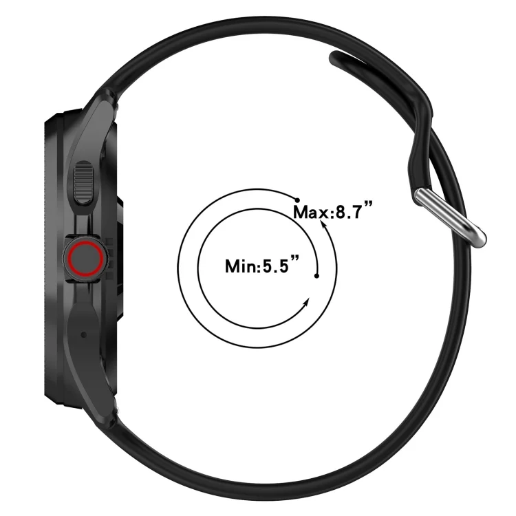 EDA0056579_B2.webp 24mm Universal Small Waist Silicone Watch Band - Image 3