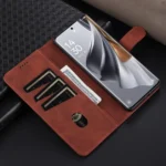 AZNS Skin Feel Calf Texture Flip Leather Phone Case, For OPPO Reno10 / 10 Pro Global, For OPPO A78 4G Global, For OPPO K11x, For OPPO Find X8 Pro - Image 4