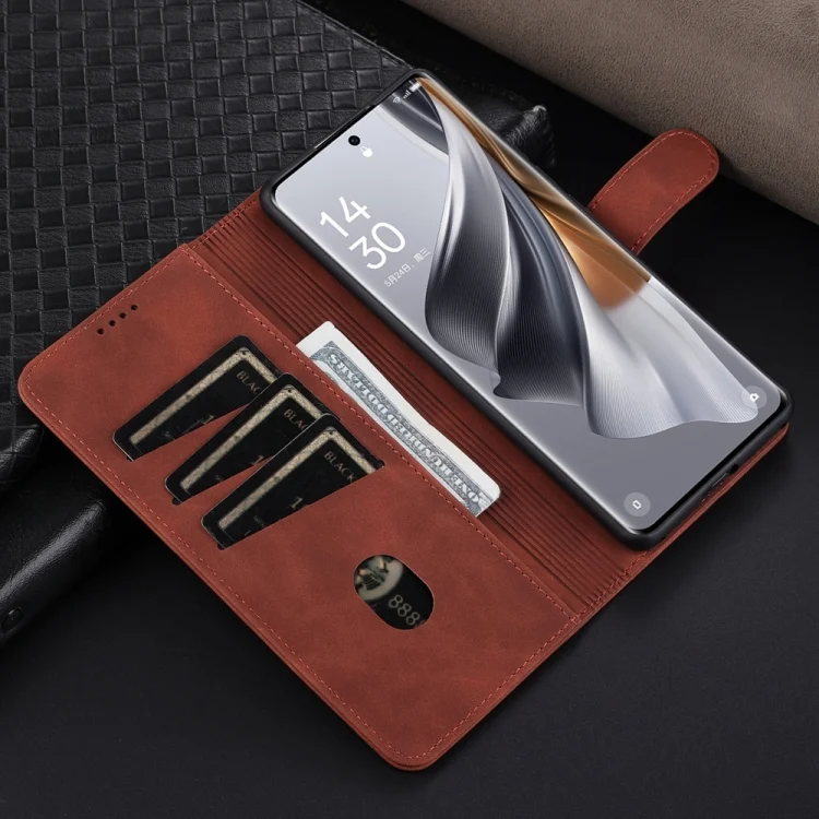 EDA005662403A_3.webp AZNS Skin Feel Calf Texture Flip Leather Phone Case, For OPPO Reno10 / 10 Pro Global, For OPPO A78 4G Global, For OPPO K11x, For OPPO Find X8 Pro - Image 4
