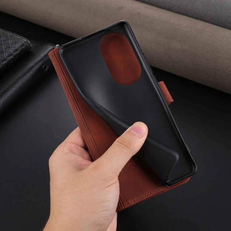 EDA005662403A_5.webp AZNS Skin Feel Calf Texture Flip Leather Phone Case, For OPPO Reno10 / 10 Pro Global, For OPPO A78 4G Global, For OPPO K11x, For OPPO Find X8 Pro - Image 6