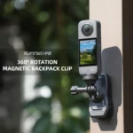 Sunnylife 360 Degree Rotation Swivel Backpack Clip Magnetic Suction Action Camera Mount - Image 3