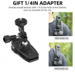 Sunnylife 360 Degree Rotation Swivel Backpack Clip Magnetic Suction Action Camera Mount - Image 6