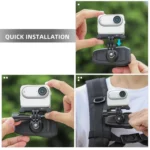 Sunnylife 360 Degree Rotation Swivel Backpack Clip Magnetic Suction Action Camera Mount - Image 9
