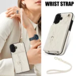 Crossbody Rhombic Horizontal Wallet Leather Phone Case, For iPhone 16, For iPhone 15 Pro Max, For iPhone 15 Pro - Image 2