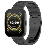 Three Strains Stainless Steel Watch Band