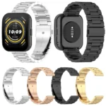 Three Strains Stainless Steel Watch Band - Image 2