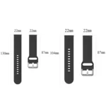 For Amazfit Bip 5 Silicone Watch Band - Image 3