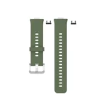 Silicone Silver Steel Buckle Watch Band - Image 9