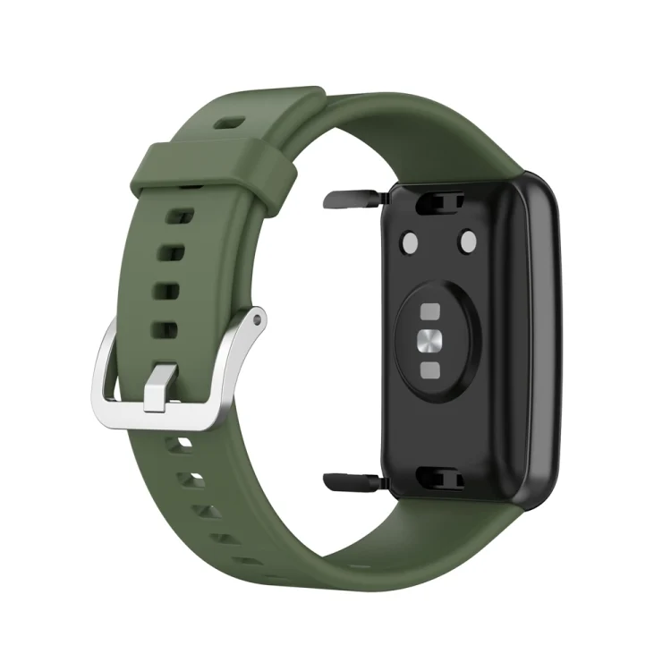 EDA005671101A_5.webp Silicone Silver Steel Buckle Watch Band - Image 10
