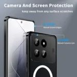 Aromatherapy Magnetic Metal Phone Case, For Xiaomi 14 Pro, For Xiaomi Redmi K60 Ultra / 13T / 13T Pro, For Xiaomi 14 - Image 5